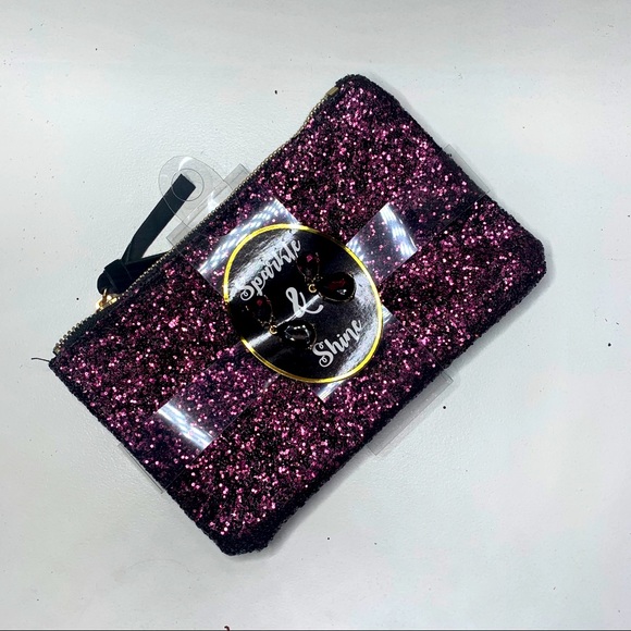 Handbags - 🔺2/$20🔺Sparkle  & Shine bag + earrings